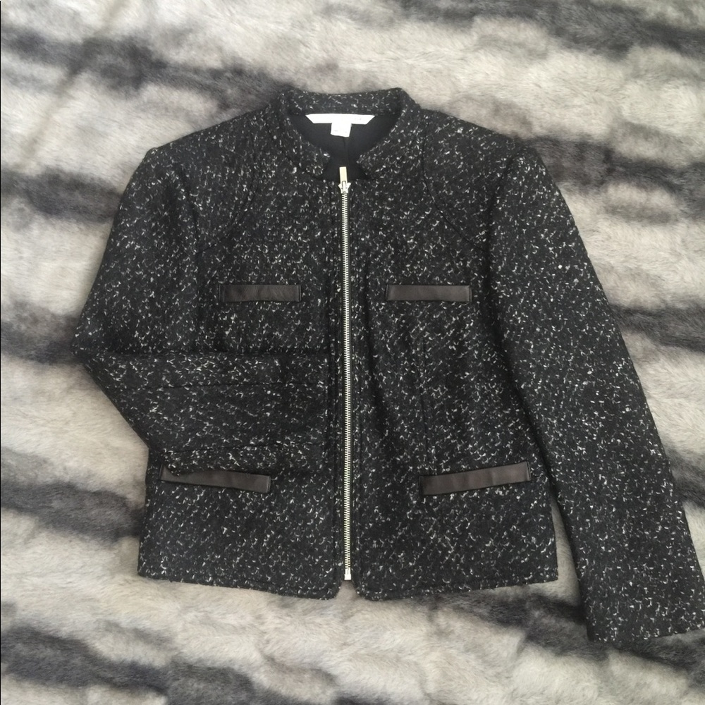 Diane von furstenberg DVF wool alpaca jacket